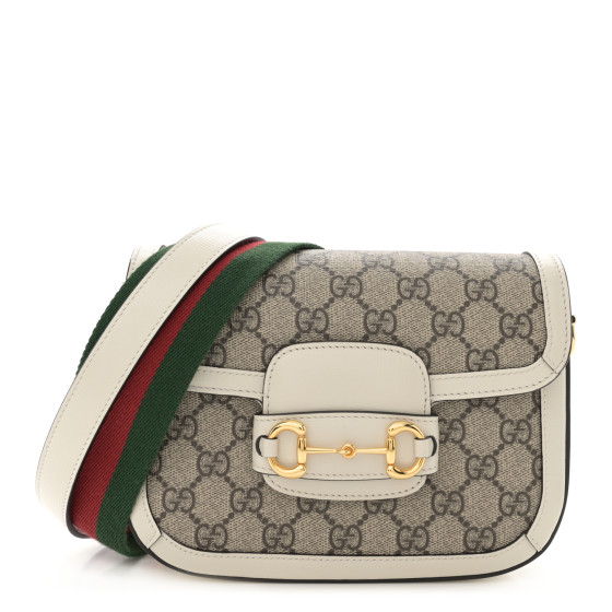 【関税&送料込】Gucci Gg Supreme Fabric Mini Horsebit 1955 H Gucci GG Supreme Mini Horsebit 1955 | myGemma | Item #132663