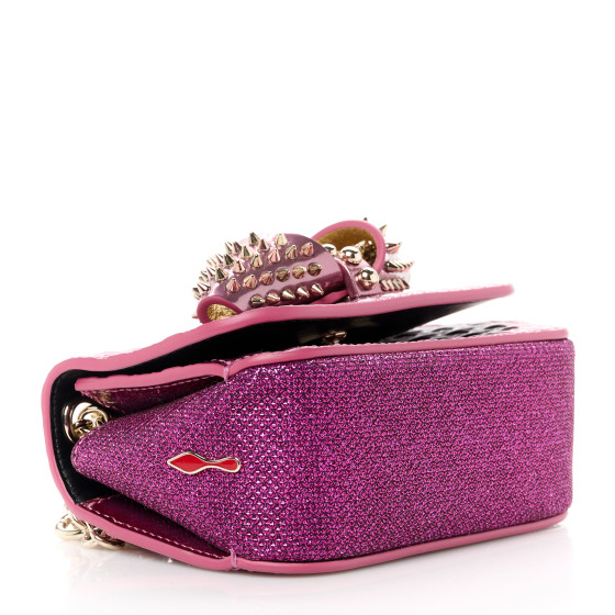 CHRISTIAN LOUBOUTIN Specchio Patent Embossed Spikes Sweety