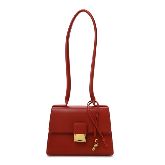 直営店☆BOTTEGA VENETA☆ MEDIUM DESIREE ショルダーバッグ BOTTEGA VENETA Calfskin Medium Desiree Shoulder Bag Red