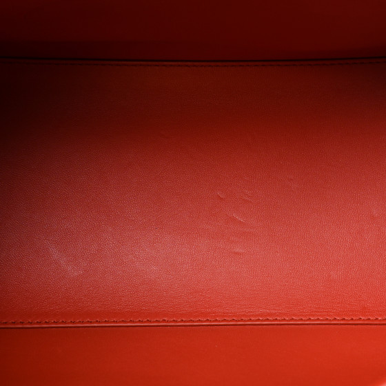 BOTTEGA VENETA Calfskin Medium Desiree Shoulder Bag Red