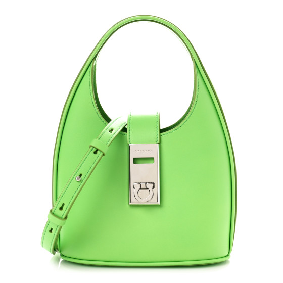 【SALVATORE FERRAGAMO】MINI HOBO BAG FERRAGAMO Mini Hobo bag with Gancini buckle | REVERSIBLE