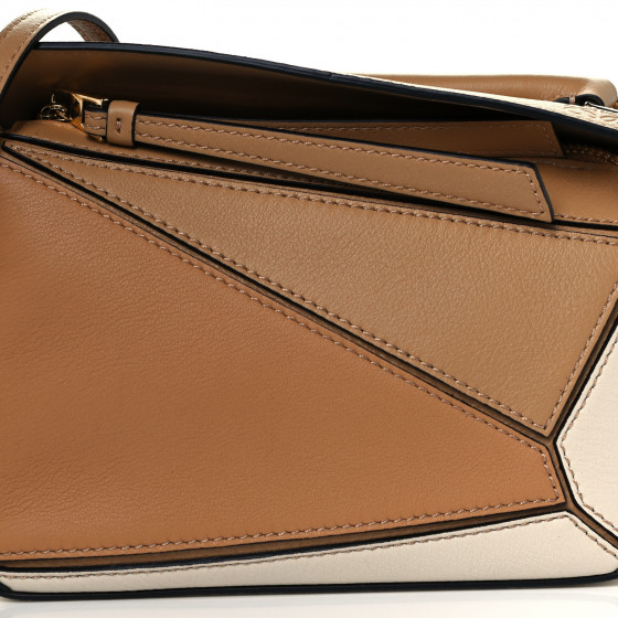 LOEWE Calfskin Mini Puzzle Bag Dune Warm Desert 1018113