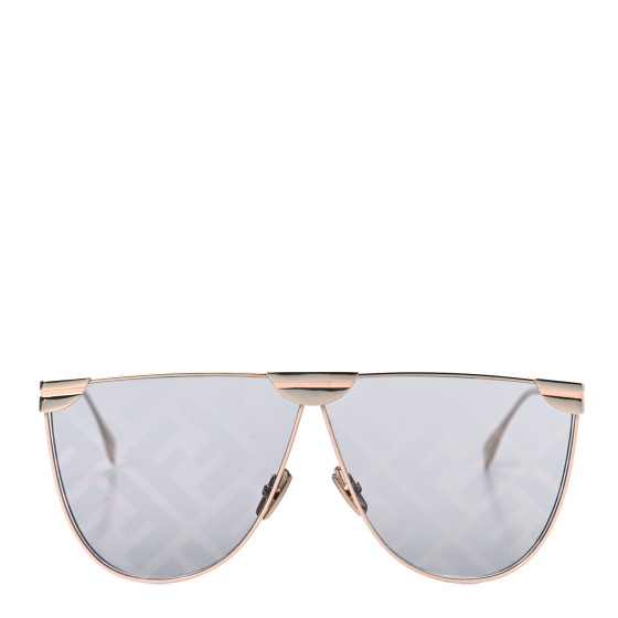 FENDI FF Fabulous 2.0 Shield Sunglasses FF 0467/S Gold
