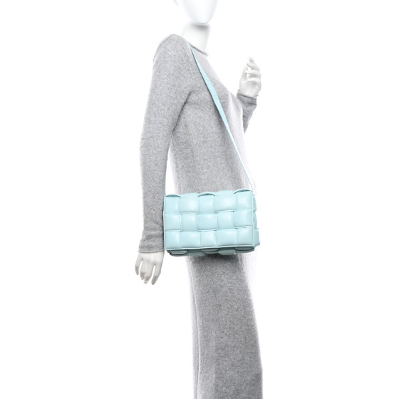 BOTTEGA VENETA Paper Calfskin Maxi Intreccio Padded Cassette