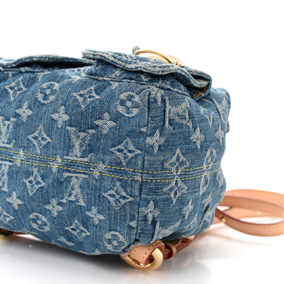 LOUIS VUITTON Denim Venice Backpack Blue 1557062 | FASHIONPHILE