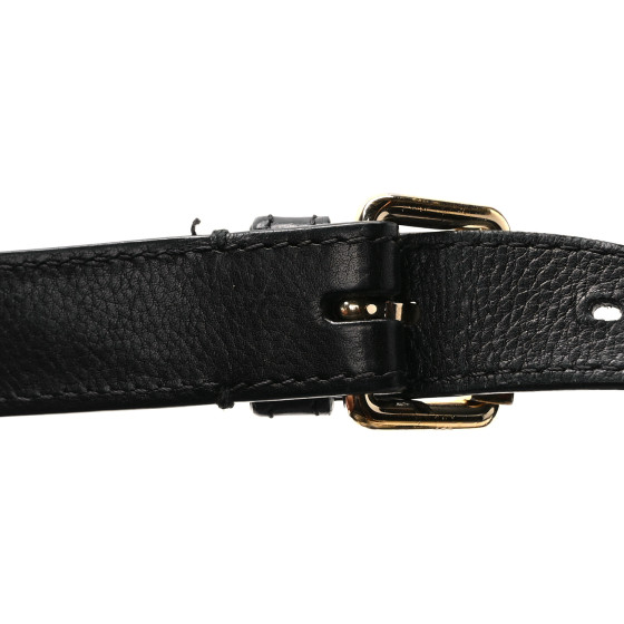 HERMES Swift Perforated Evelyne PM Hair Clip Gold 1558293