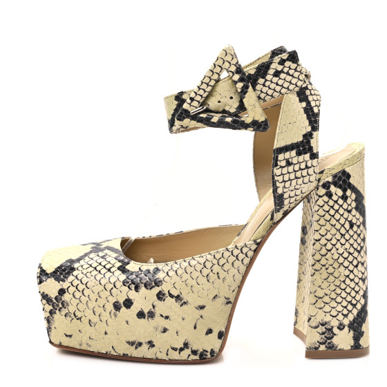 BOTTEGA VENETA Faded Goatskin Python Printed Tower 40/140mm