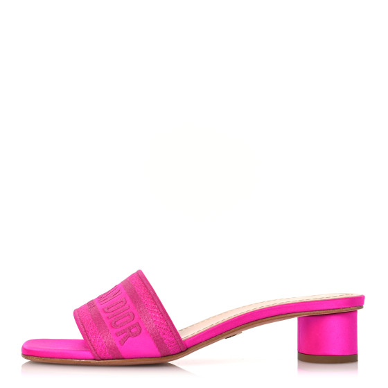 CHRISTIAN DIOR Satin Dioriviera Embroidered Dway 35mm Slide