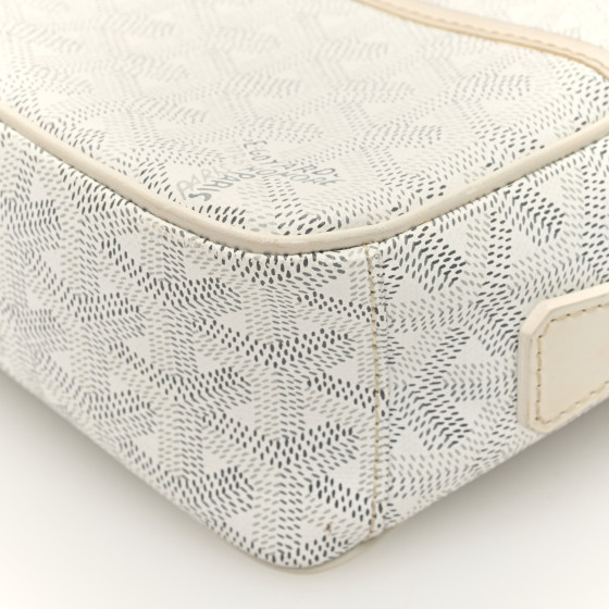 バッグ GOYARD Goyard White Cap Vert Messenger Bag – Savonches