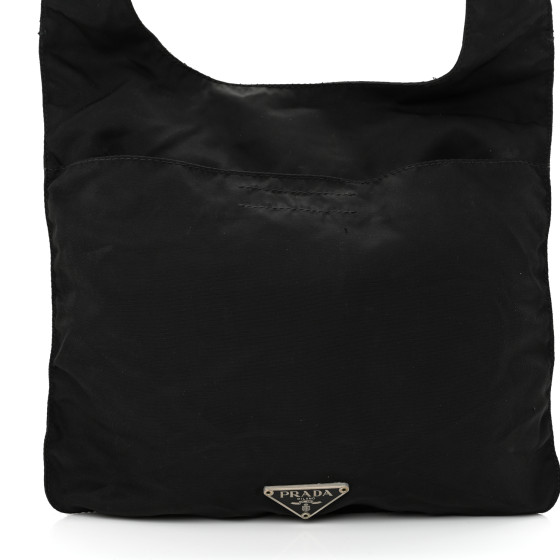 PRADA TESSUTO SPORT ナイロンハンドバッグ 黒 B8496 PRADA Tessuto Nylon Sport Shoulder Bag Black 1646535