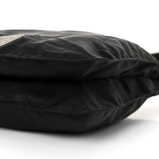 PRADA Tessuto Nylon Sport Shoulder Bag Black 1646535