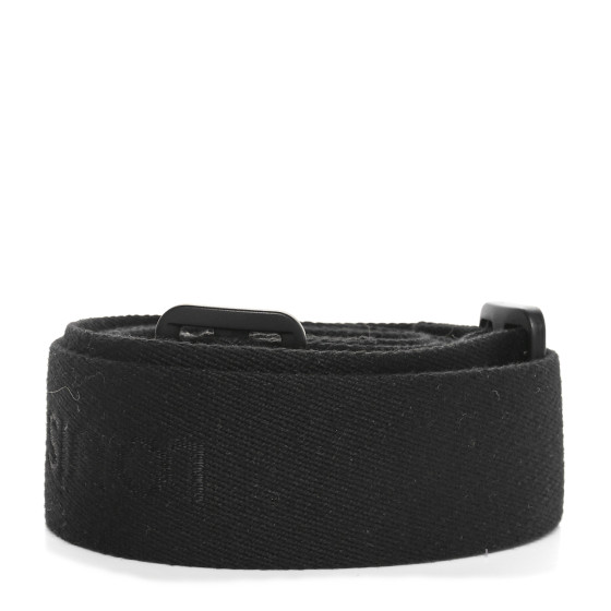 LOUIS VUITTON Jacquard Bandouliere Shoulder Strap Black