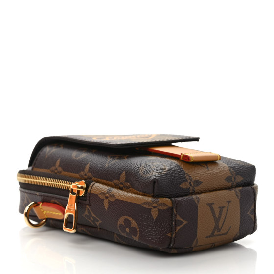 LOUIS VUITTON X NIGO Reverse Monogram Flat Double Phone