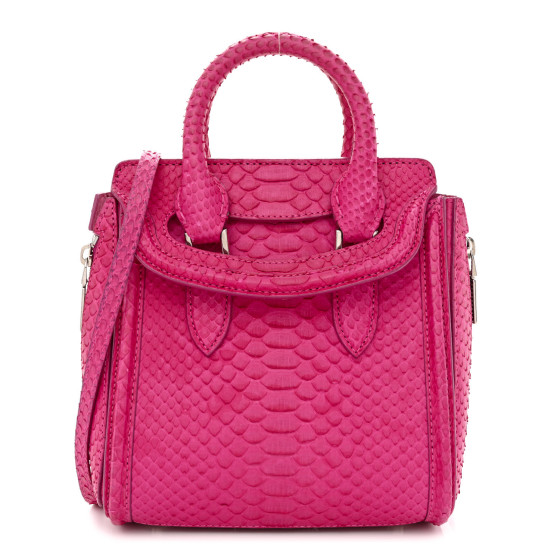 alexander mcqueen snakeskin black