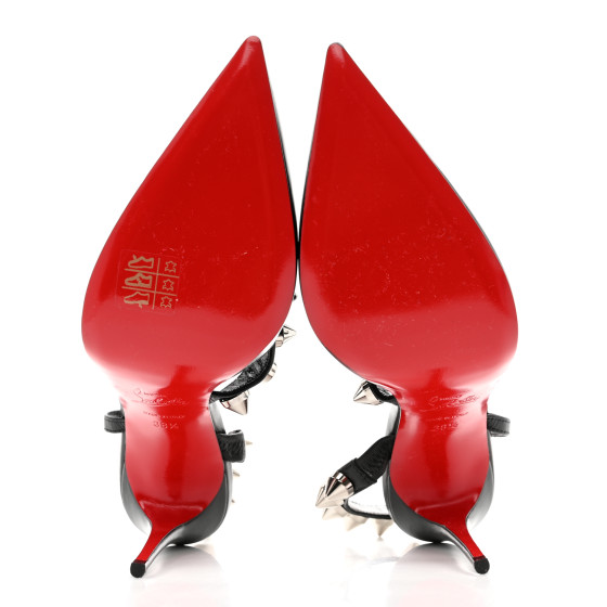 【最高に映える】Christian Louboutin 穴あきスパイクスライド Christian Louboutin CONDORA SPIKES 100 Studded Pumps Heels
