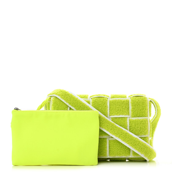 BOTTEGA VENETA Terrycloth Maxi Intrecciato Padded Cassette