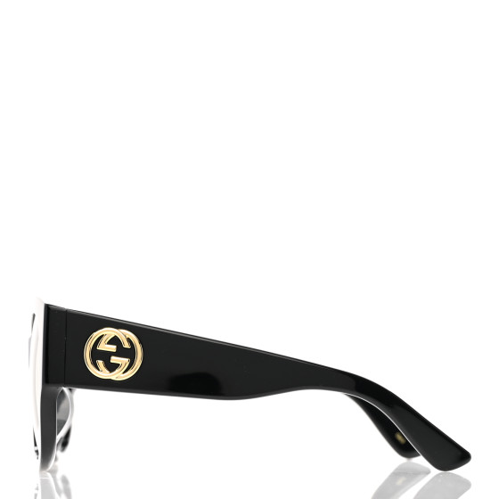 Gucci★素敵！GG0142SAN Sunglasses Gucci GG0142SAN 55mm Sunglasses in Black | Lyst