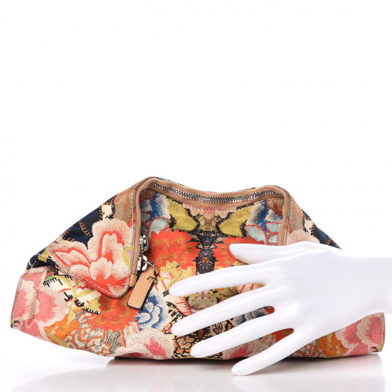 【Alexander McQueen】デ・マンタクラッチ バッグ Alexander McQueen Red Quilted Leather De Manta Clutch Bag