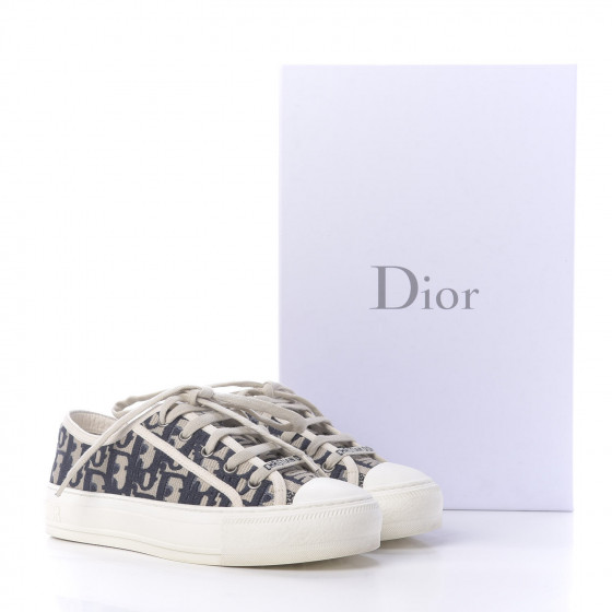 Christian Dior - 1340 クリスチャンディオール　青と白の波模様　ジップアップノースリーブ Zipped Shirt with Christian Dior Couture Lily of the Valley