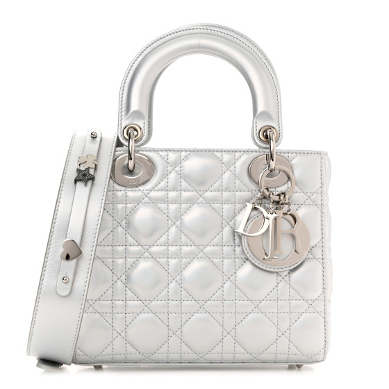 【ヴィンテージ】Rank:S☆Dior llic Cannage Lady Small ABC My ABC Lady Dior Lilac Cannage Lambskin Small – REDELUXE
