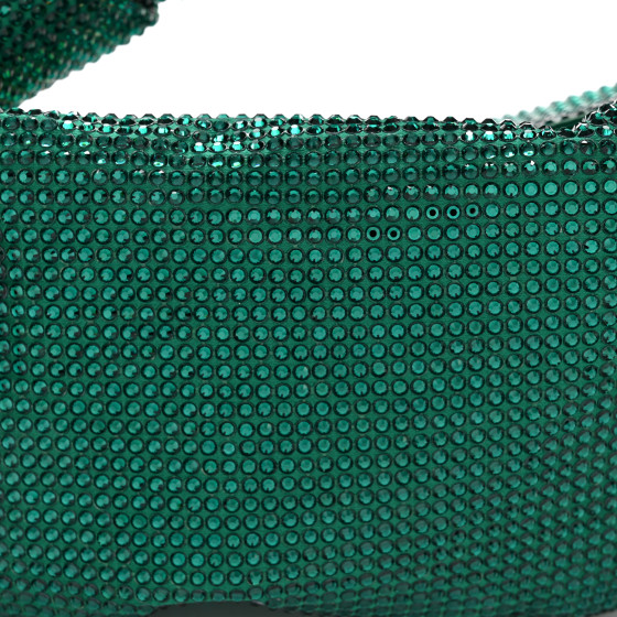 BOTTEGA VENETA Crystal Embellished Satin Mini Hotfix Jodie