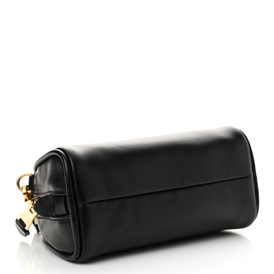 MIU MIU Soft Calf Mini Bag Black 1576472 | FASHIONPHILE