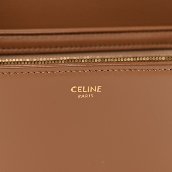 CELINE Shiny Calfskin Teen Triomphe Bronze 1371812
