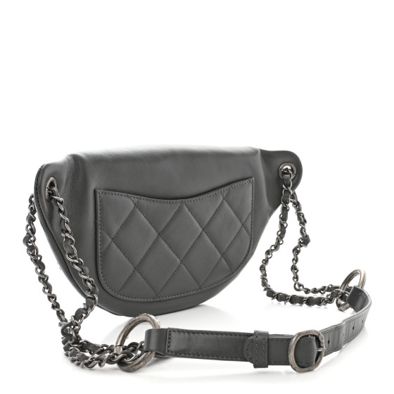 【惹きつけるエレガントさ】CHANEL パール調 ベルト Chanel Grey Diamond Embossed Calfskin Leather Paris-Salzburg