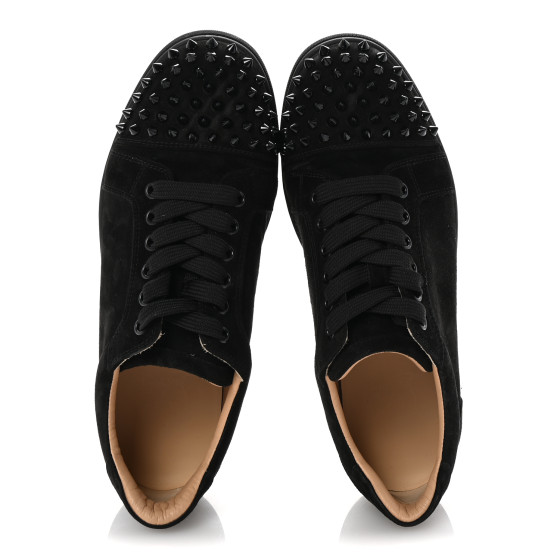 ルブタン ルイスジュニア ブラック スニーカー 38 Louis Junior ブラック カーフレザー - Shoes - Men - Christian