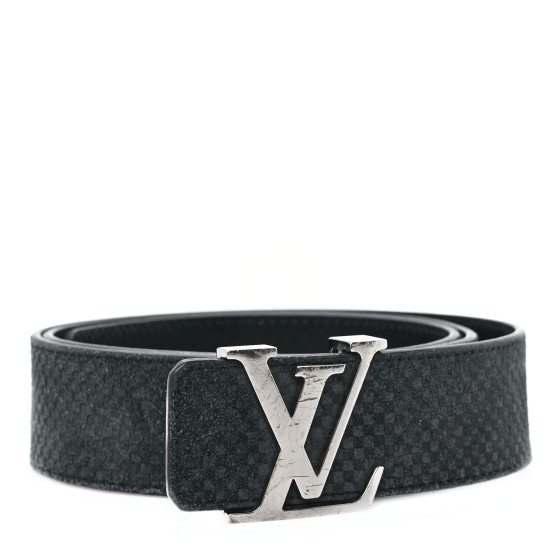 Louis Vuitton ベルト 95/38 ブラックq Louis Vuitton LV Initial Belt Men's Black size 38 US or 95
