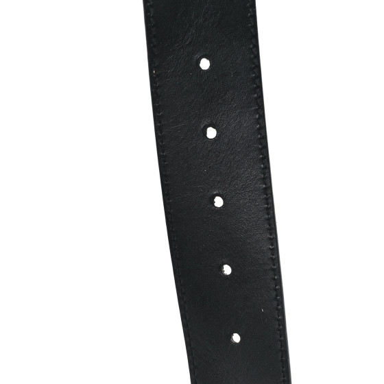 Louis Vuitton ベルト 95/38 ブラックq LOUIS VUITTON Damier Graphite 40mm LV Initiales Belt 95 38