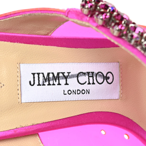 JIMMY CHOO ピンク 星柄 バッグ ジミーチュウスタースタッズ ピンク ユニセックス レザー トート