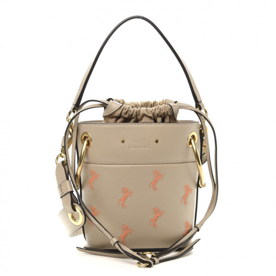 ハンドバッグ CHLOE SMALL BUCKET BAG Chloé - Emma Black Leather Small Bucket Bag | Mitchell Stores
