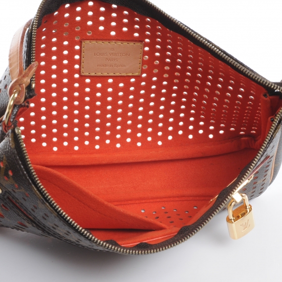 LOUIS VUITTON Monogram Perforated Pochette Accessories Bag