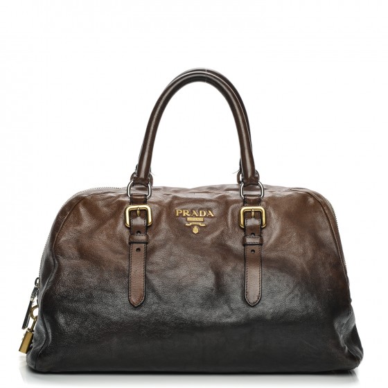 PRADA GLACE CALF ハンドバッグ Prada Glace Calf Twin Pocket Handbag ○ Labellov ○ Buy and