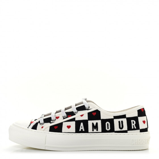 dior  シューズ CHRISTIAN DIOR Canvas Dioramour Walk'N'Dior Low Top Sneakers