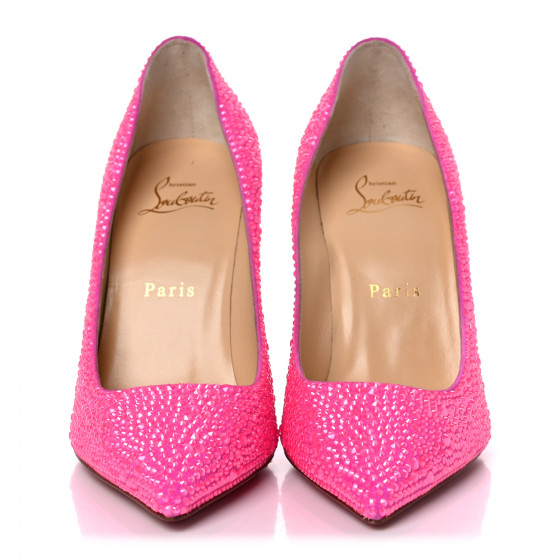 新品 Christian Louboutin＊SoKate 36＊Pink Christian Louboutin Neon Pink Patent Leather So Kate 120