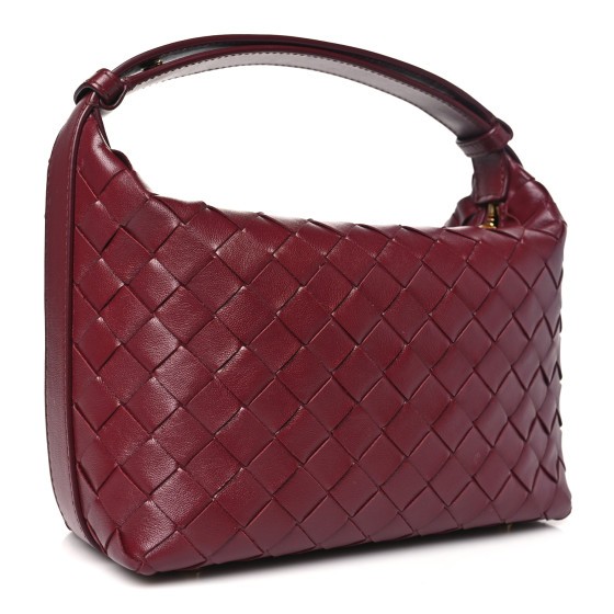 BOTTEGA VENETA Calfskin Nappa Intrecciato Mini Wallace