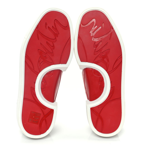CHRISTIAN LOUBOUTIN Calfskin Mens Adolon Junior Low Top