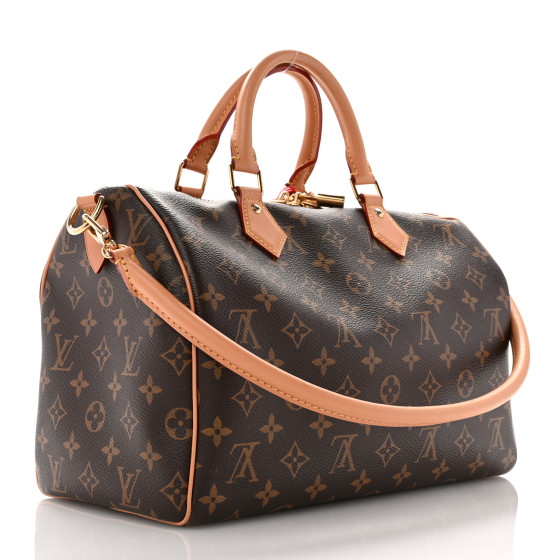 LOUIS VUITTON Monogram Speedy Soft Crafty 30 1610525
