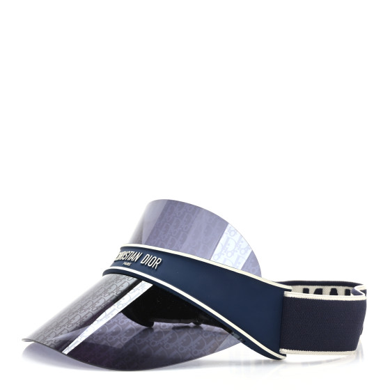 CHRISTIAN DIOR Oblique DiorClub V1U Sun Visor Blue 1241438