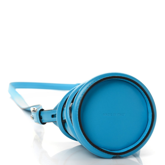 ショルダーバッグ・ポシェット ALEXANDER MCQUEEN POWDER BLUE SMALL SEAL SHOULDER BAG Alexander McQueen Powder blue leather small Seal shoulder