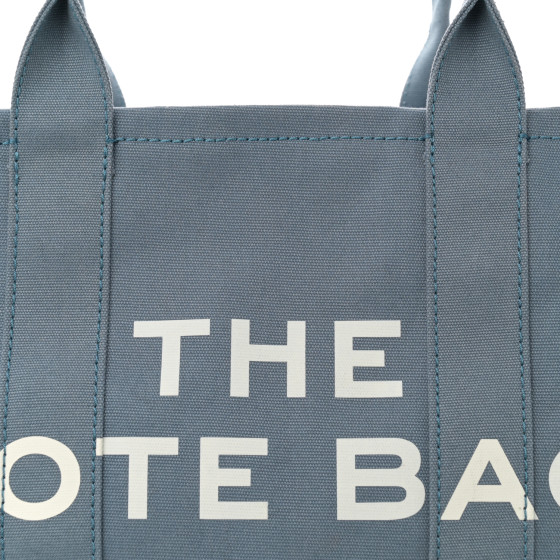 トートバッグ Marc Jacobs Large Blue Shadow Canvas Tote Bag MARC JACOBS The Large Tote Blue Shadow M0016156