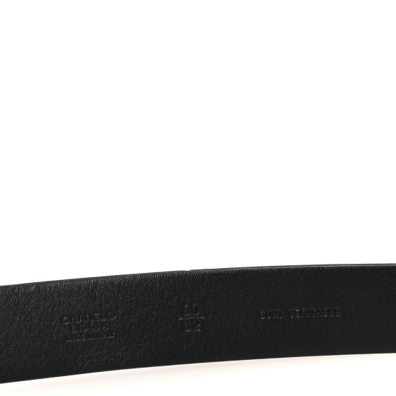 CHANEL Calfskin Crystal Metal Quilted Quilted CC Belt 80 32