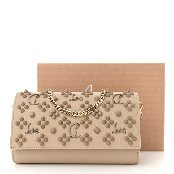 Christian Louboutin　クリスチャンルブタン　パロマ　クラッチ Paloma Clutch ブラック カーフレザー - Bags - Women