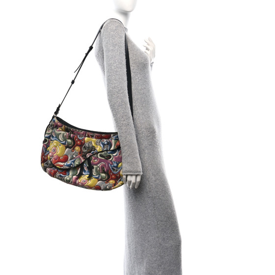 CHRISTIAN DIOR X KENNY SCHARF Jacquard Printed Soft Saddle