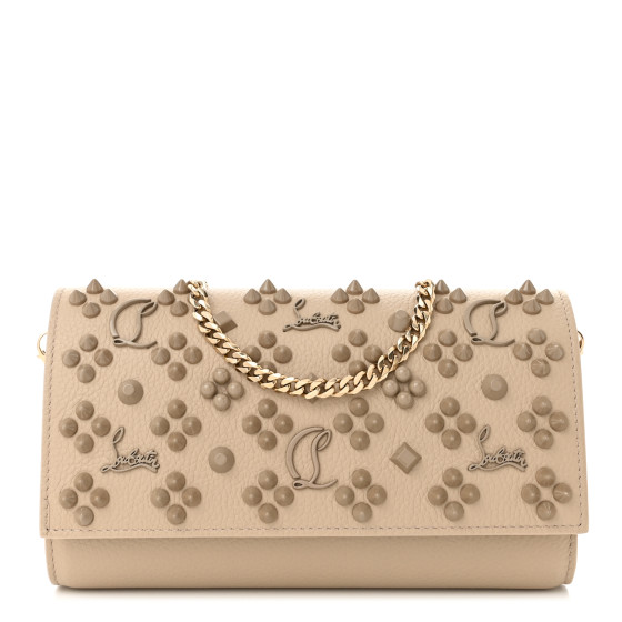 Christian Louboutin Paloma Clutch ルブタン希少 Paloma - Clutch - Grained calf leather and spikes