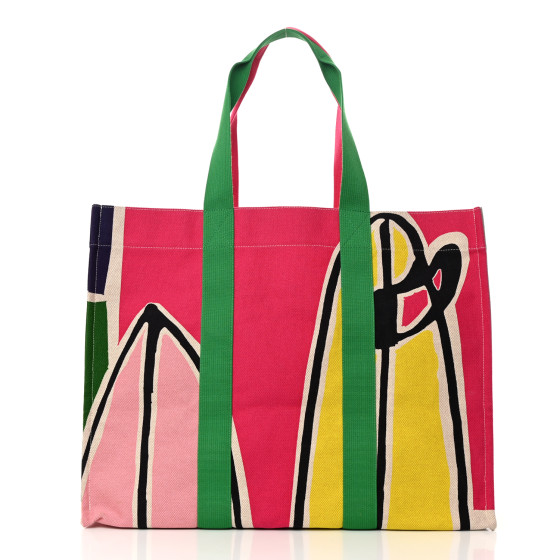 EMIS★NEW [正規品] LINEN BEACH BAG 3COLOR ビーチバッグ HERMES Cotton Canvas 3 Surfs Beach Bag 1341120 | FASHIONPHILE