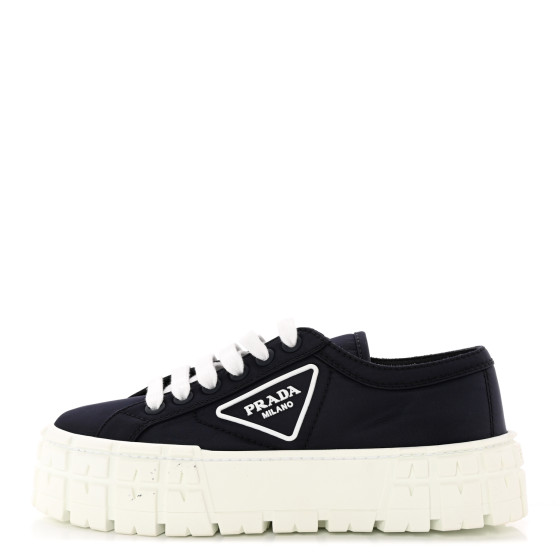 【24SS NEW】PRADA_women / トライアングルロゴ スエードサボ Prada Suede Triangle Logo Platform Sandals | Neiman Marcus