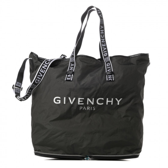 GIVENCHY Nylon Light 3 Foldable Tote Black 743335 | FASHIONPHILE